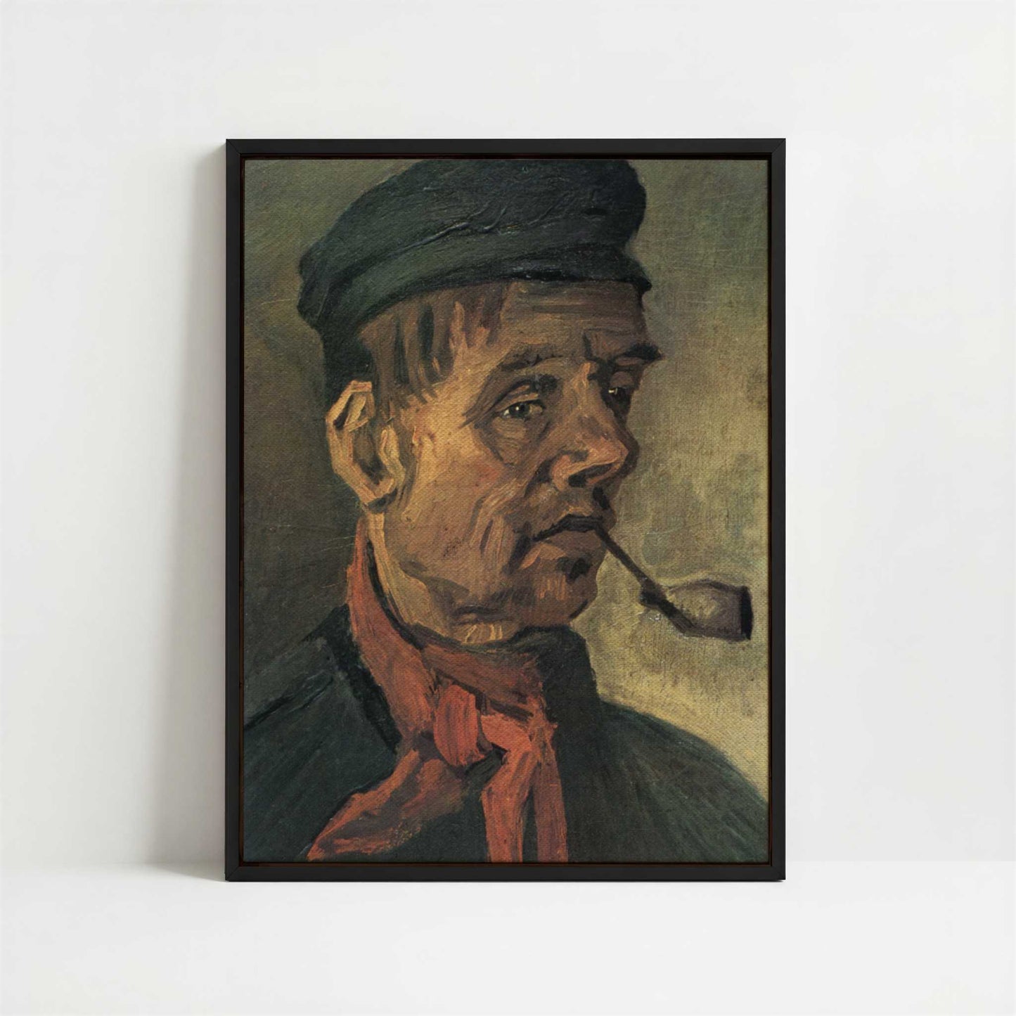 Framed Canvas - Framed canvas in black frame