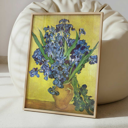 Irises (1890) by Vincent van Gogh – Art Print - Interior inspiration