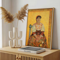 Framed Canvas - Framed canvas in a stylish interior setting