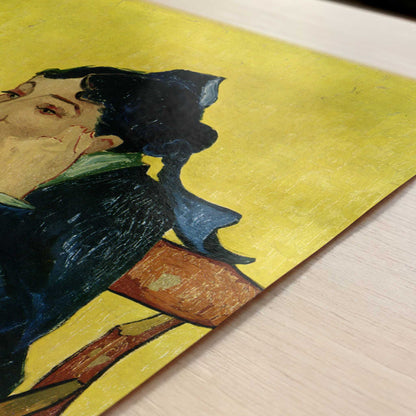 L'Arlésienne (1888) by Van Gogh – Art Print - Close-up detail of the art print