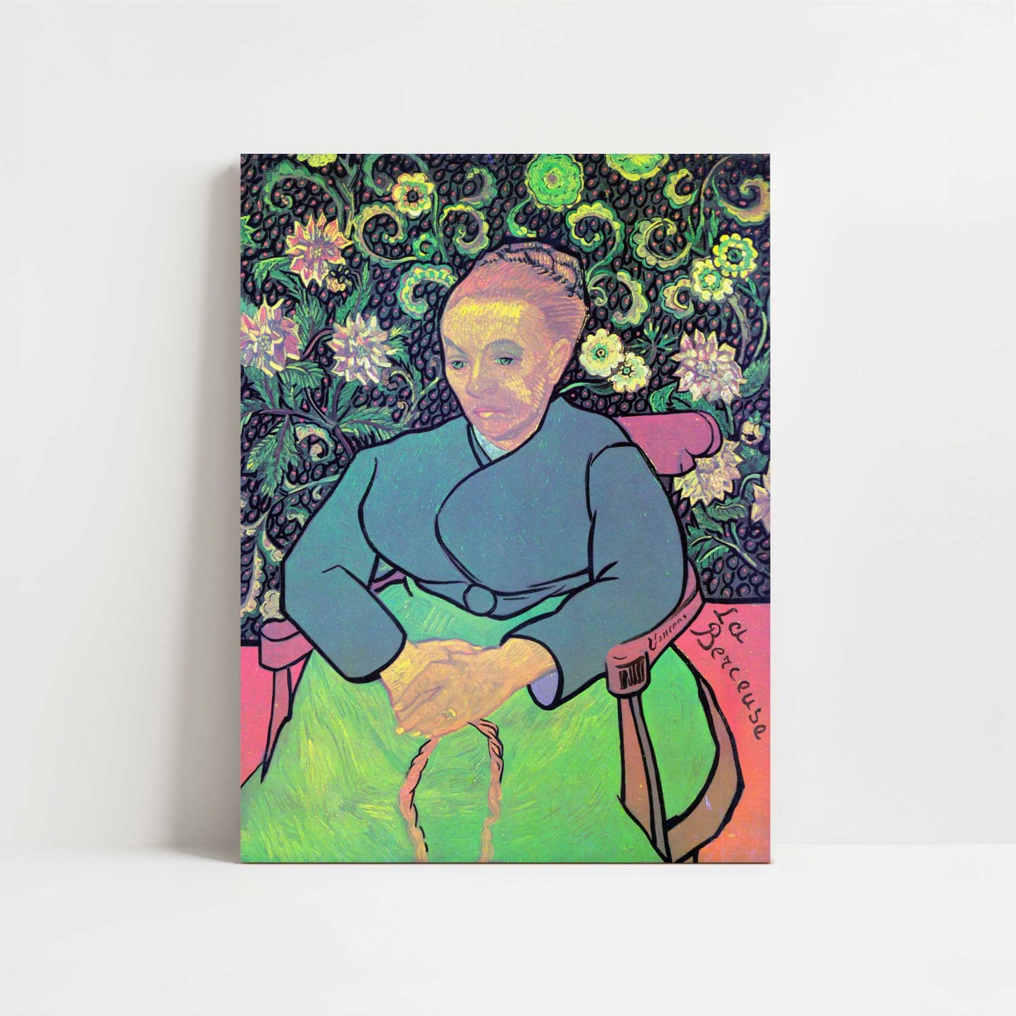 La Berceuse (1889) by Vincent van Gogh – Art Print - Unframed art print