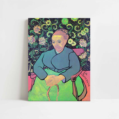 La Berceuse (1889) by Vincent van Gogh – Art Print - Unframed art print