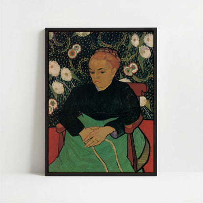 Framed Canvas - Framed canvas in black frame