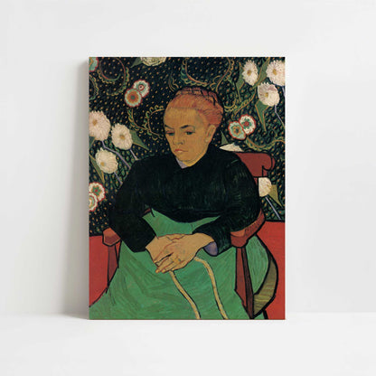La Berceuse (1889) by Vincent van Gogh – Art Print - Unframed art print