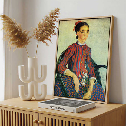 Framed Canvas - Framed canvas in a stylish interior setting