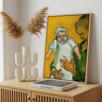 Framed Canvas - Framed canvas in a stylish interior setting