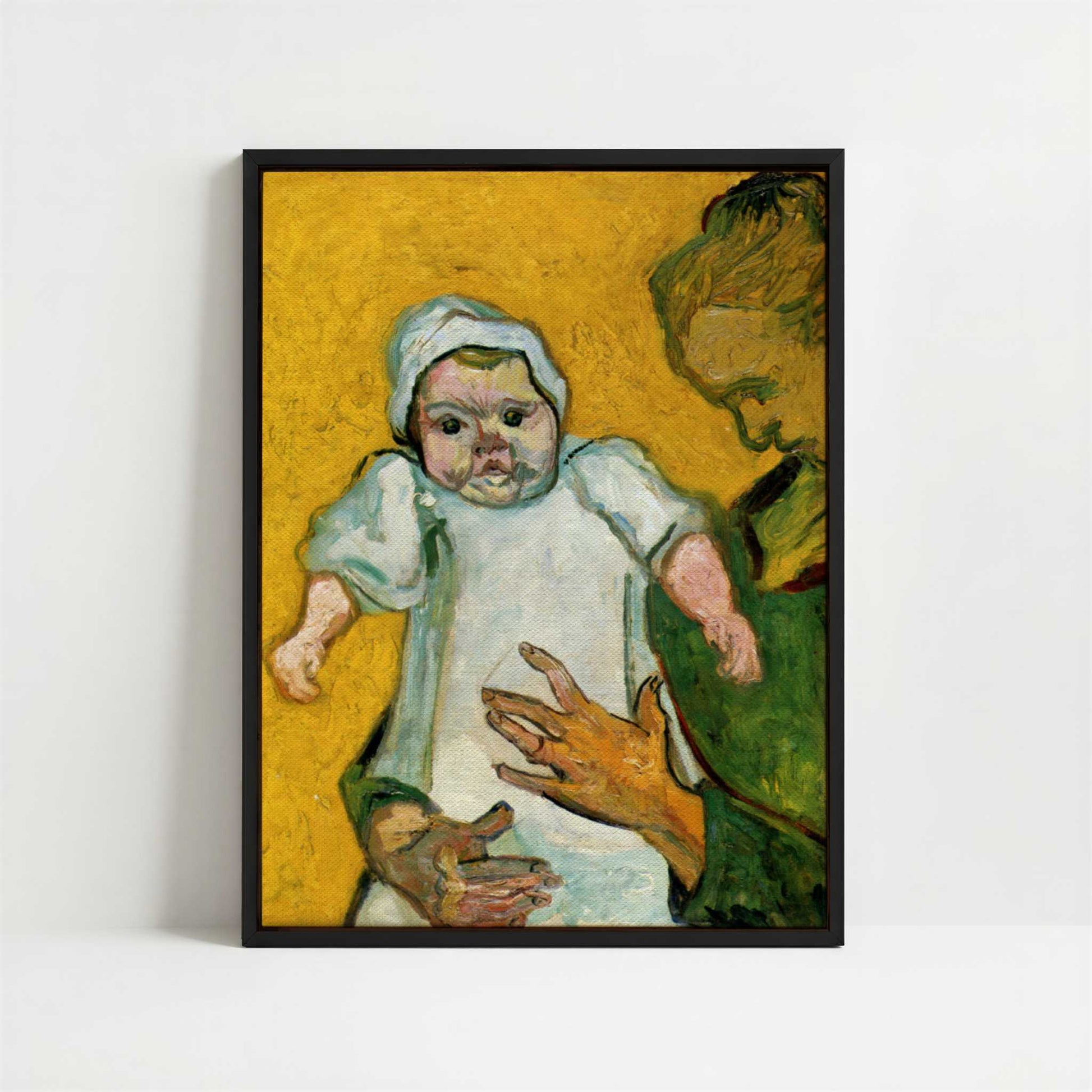 Framed Canvas - Framed canvas in black frame