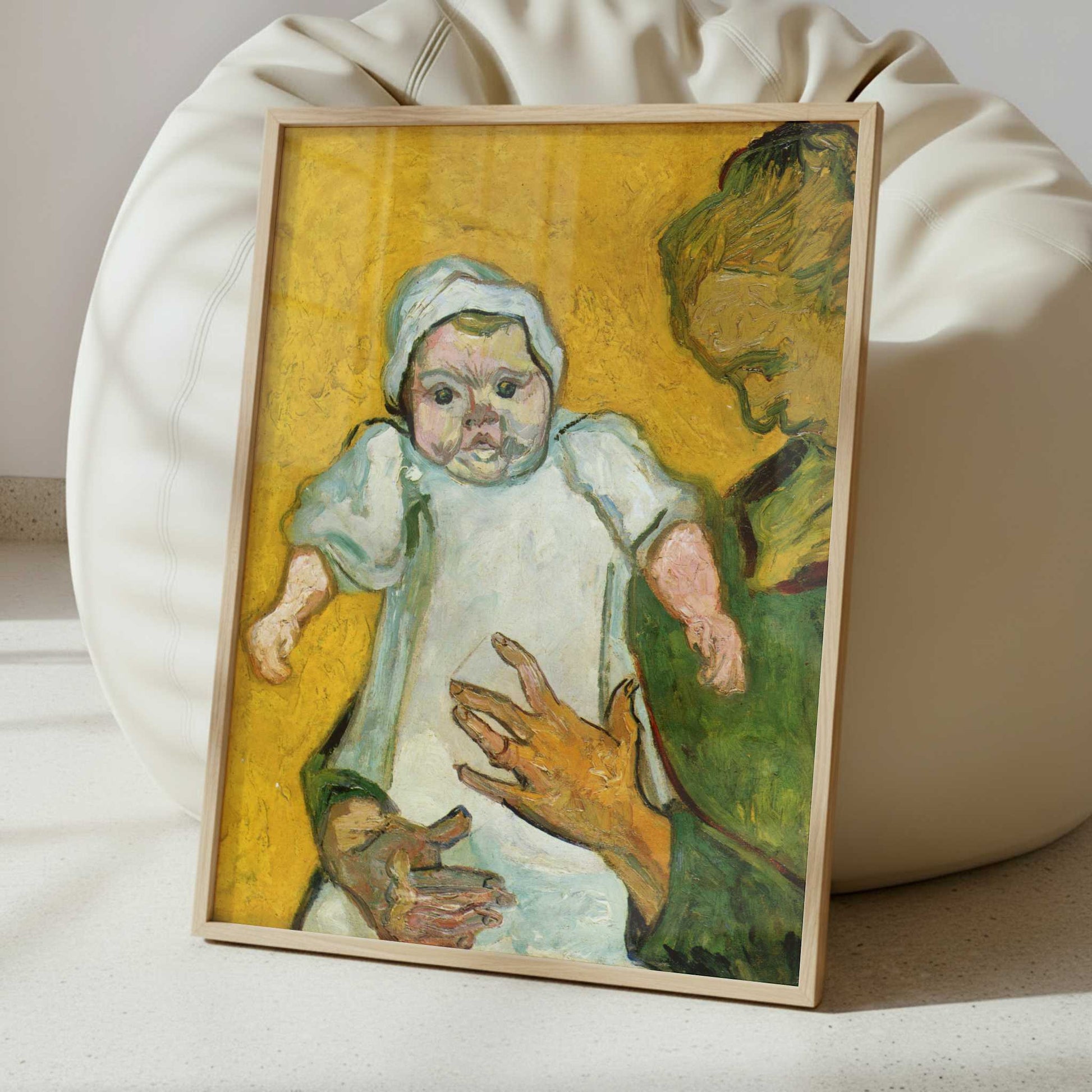 Mme Roulin & Her Baby (1888) by Vincent van Gogh – Art Print - Interior inspiration