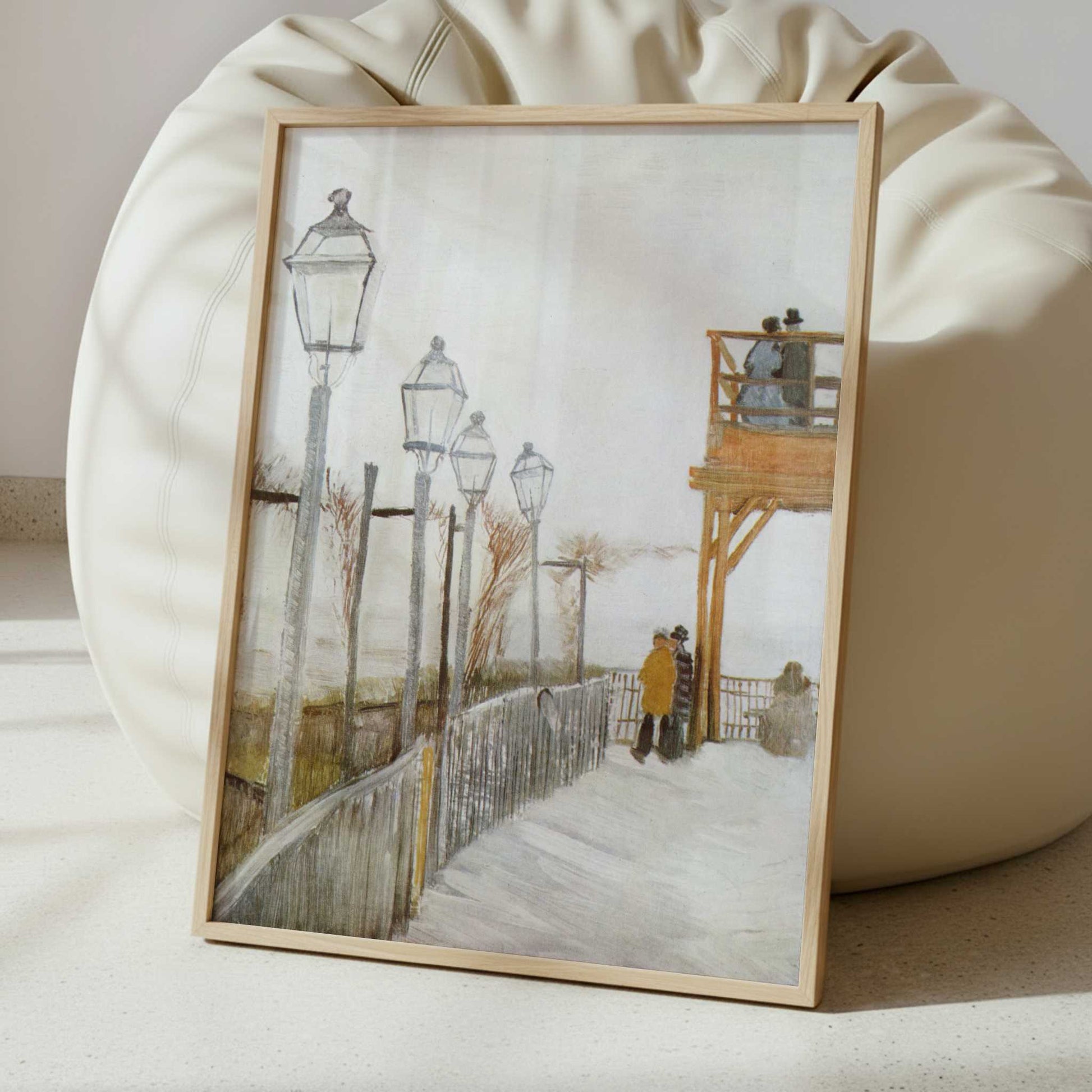 Montmartre (1886) by Van Gogh – Art Print - Interior inspiration