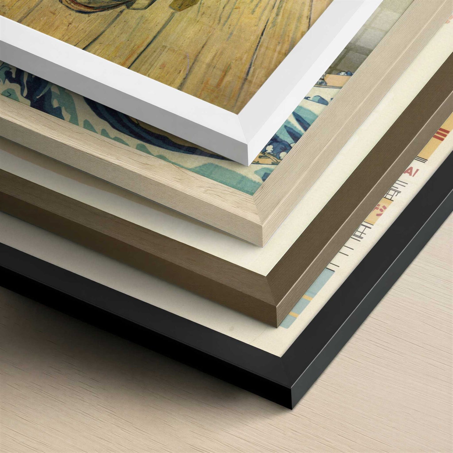 Old Man in Sorrow (1890) by Van Gogh – Art Print - Close-up detail of the different frames