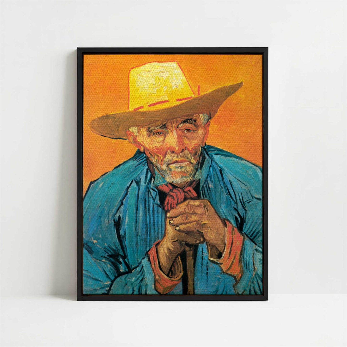 Framed Canvas - Framed canvas in black frame