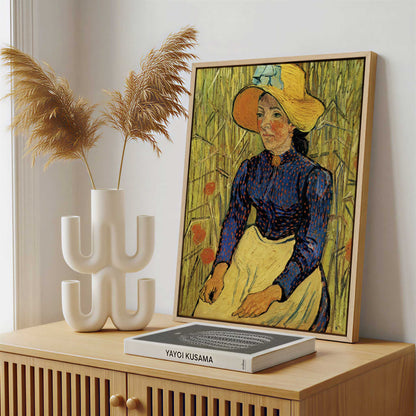 Framed Canvas - Framed canvas in a stylish interior setting
