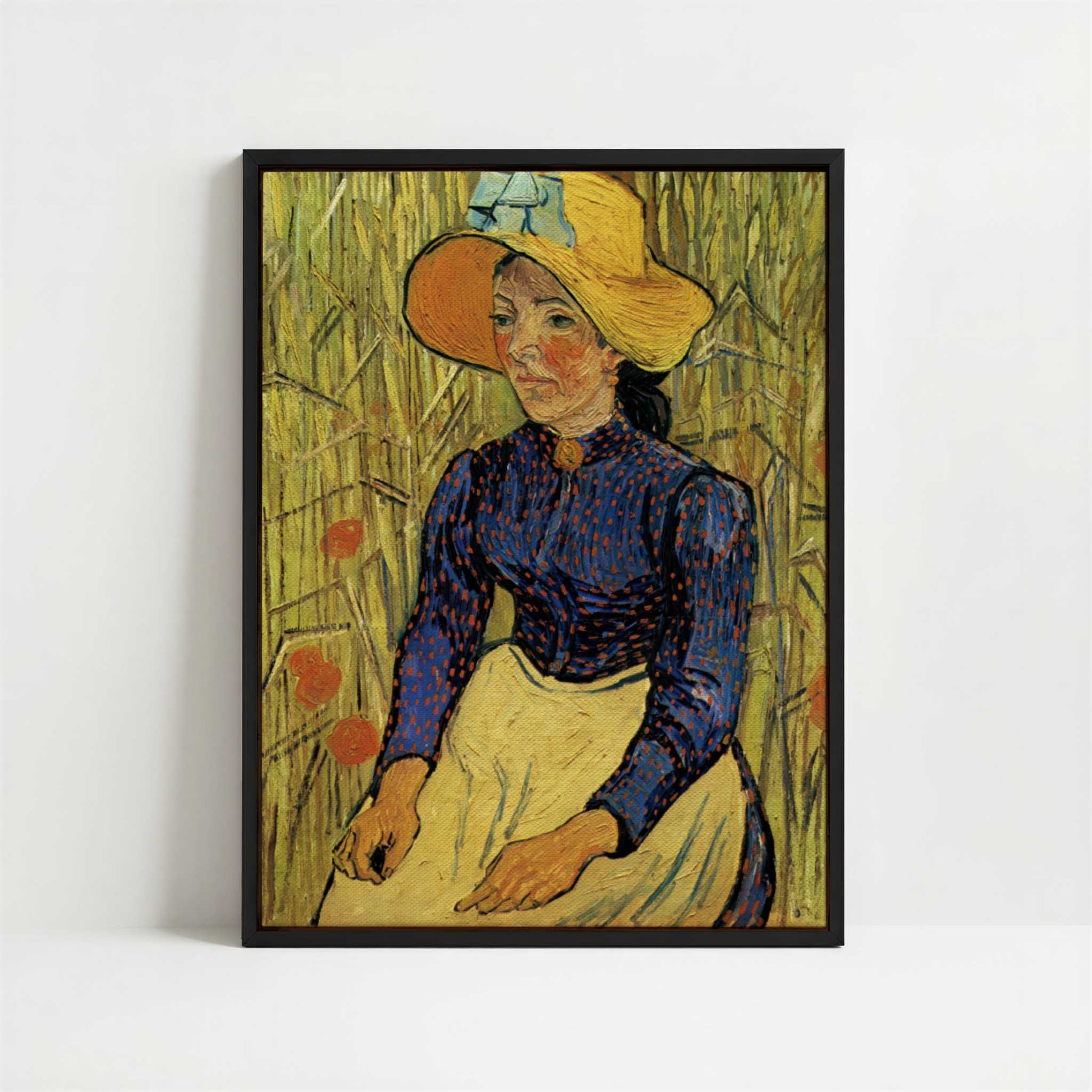 Framed Canvas - Framed canvas in black frame