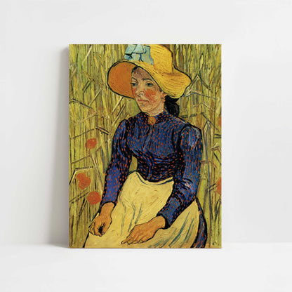 Peasant Girl (1890) by Van Gogh – Art Print - Unframed art print
