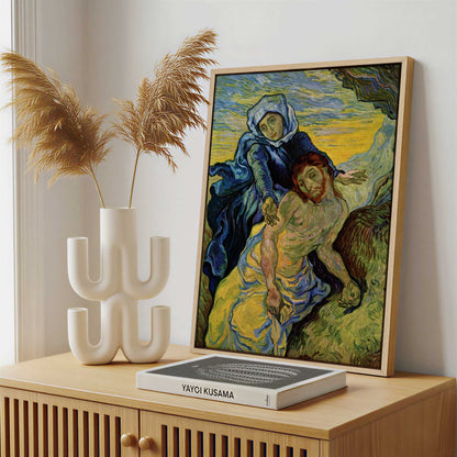 Framed Canvas - Framed canvas in a stylish interior setting