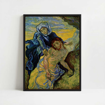 Framed Canvas - Framed canvas in black frame