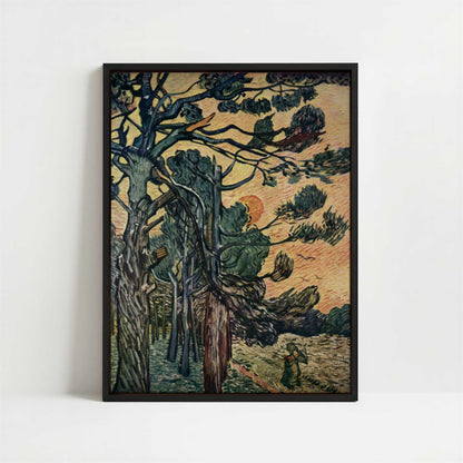 Framed Canvas - Framed canvas in black frame