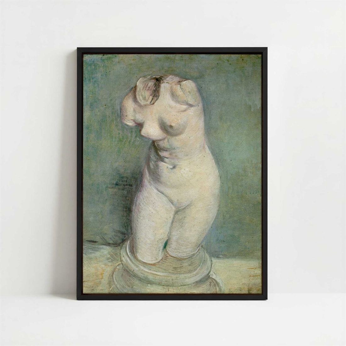 Framed Canvas - Framed canvas in black frame