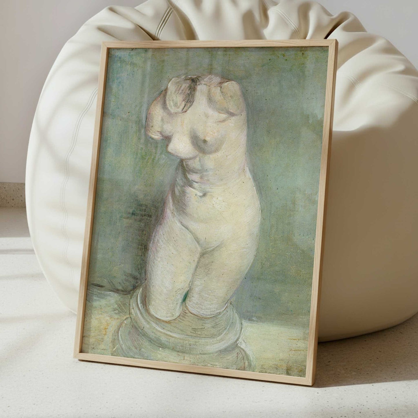 Plaster Statuette (1886) by Vincent van Gogh – Art Print - Interior inspiration