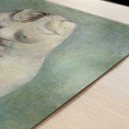 Plaster Statuette (1886) by Vincent van Gogh – Art Print - Close-up detail of the art print