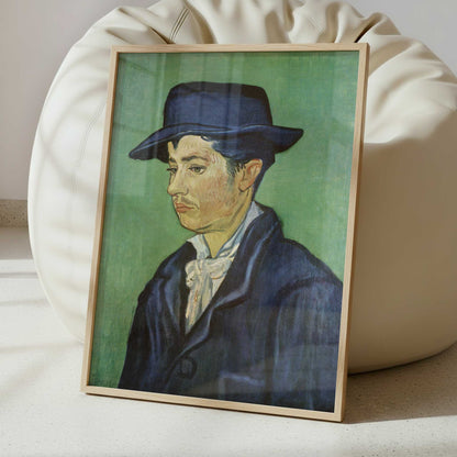 Portrait of Armand Roulin (1888) by Van Gogh – Art Print - Interior inspiration