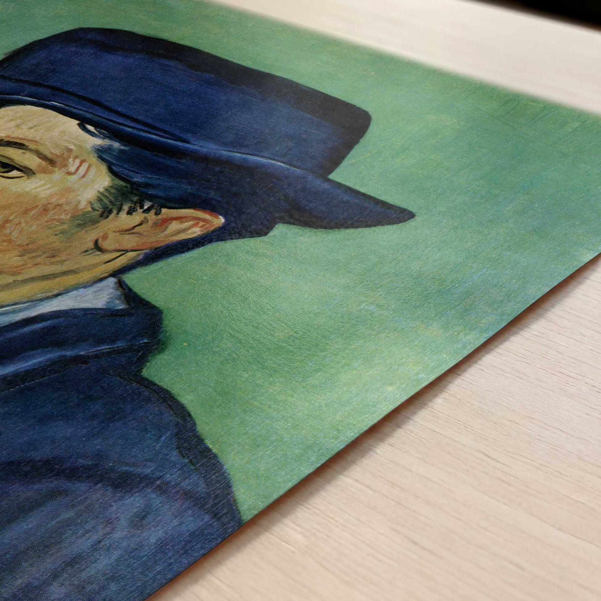 Portrait of Armand Roulin (1888) by Van Gogh – Art Print - Close-up detail of the art print