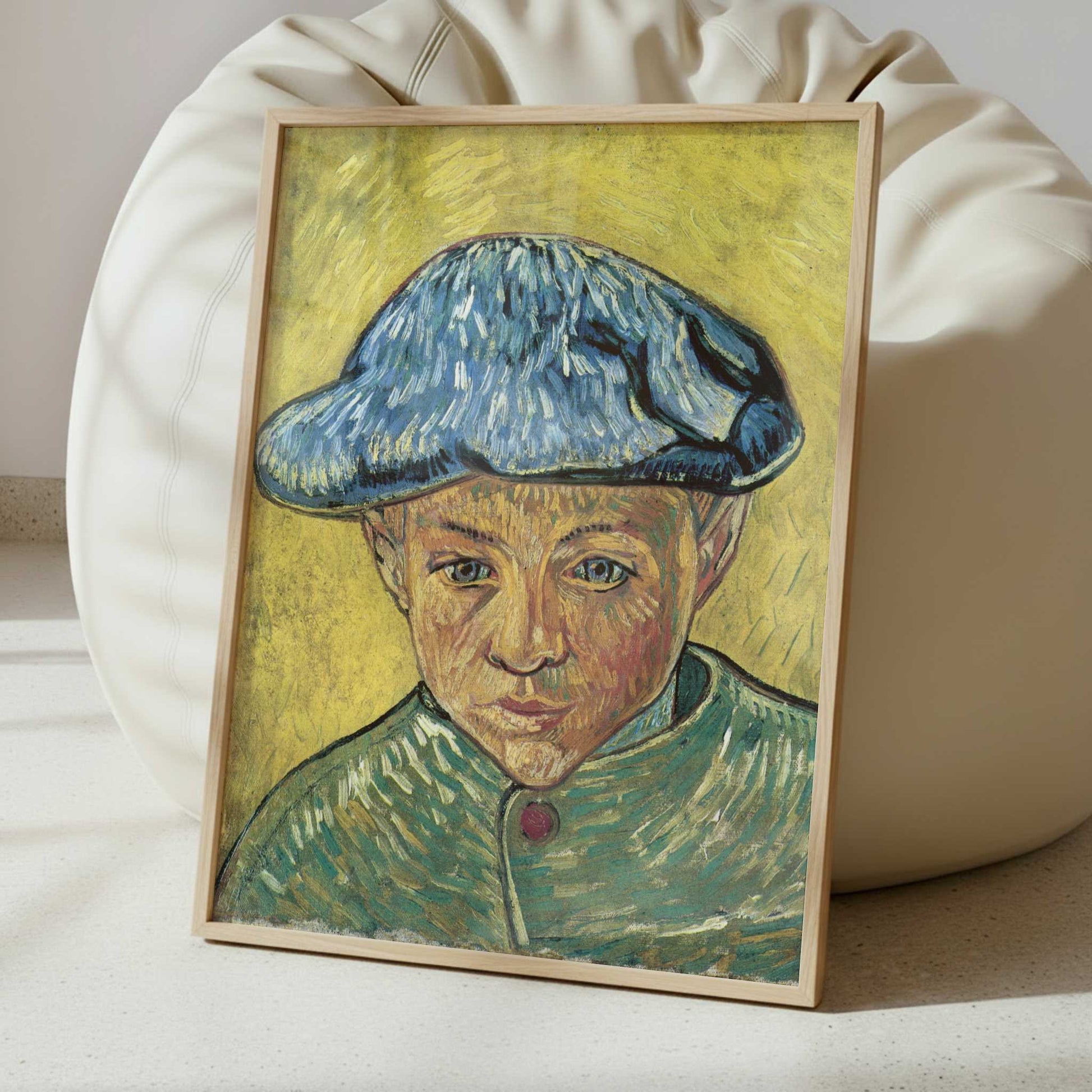 Portrait of Camille Rouen (1888) by Van Gogh – Art Print - Interior inspiration