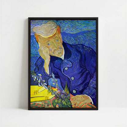 Framed Canvas - Framed canvas in black frame