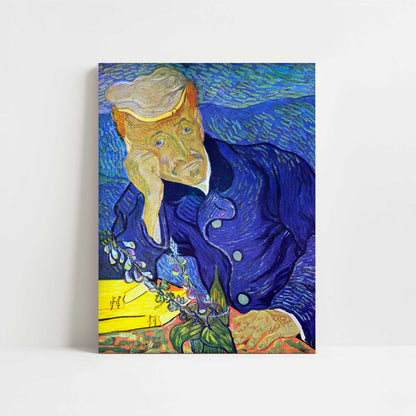 Portrait of Dr. Gachet (1890) by Van Gogh – Art Print - Unframed art print