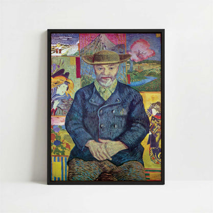 Framed Canvas - Framed canvas in black frame