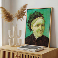 Framed Canvas - Framed canvas in a stylish interior setting