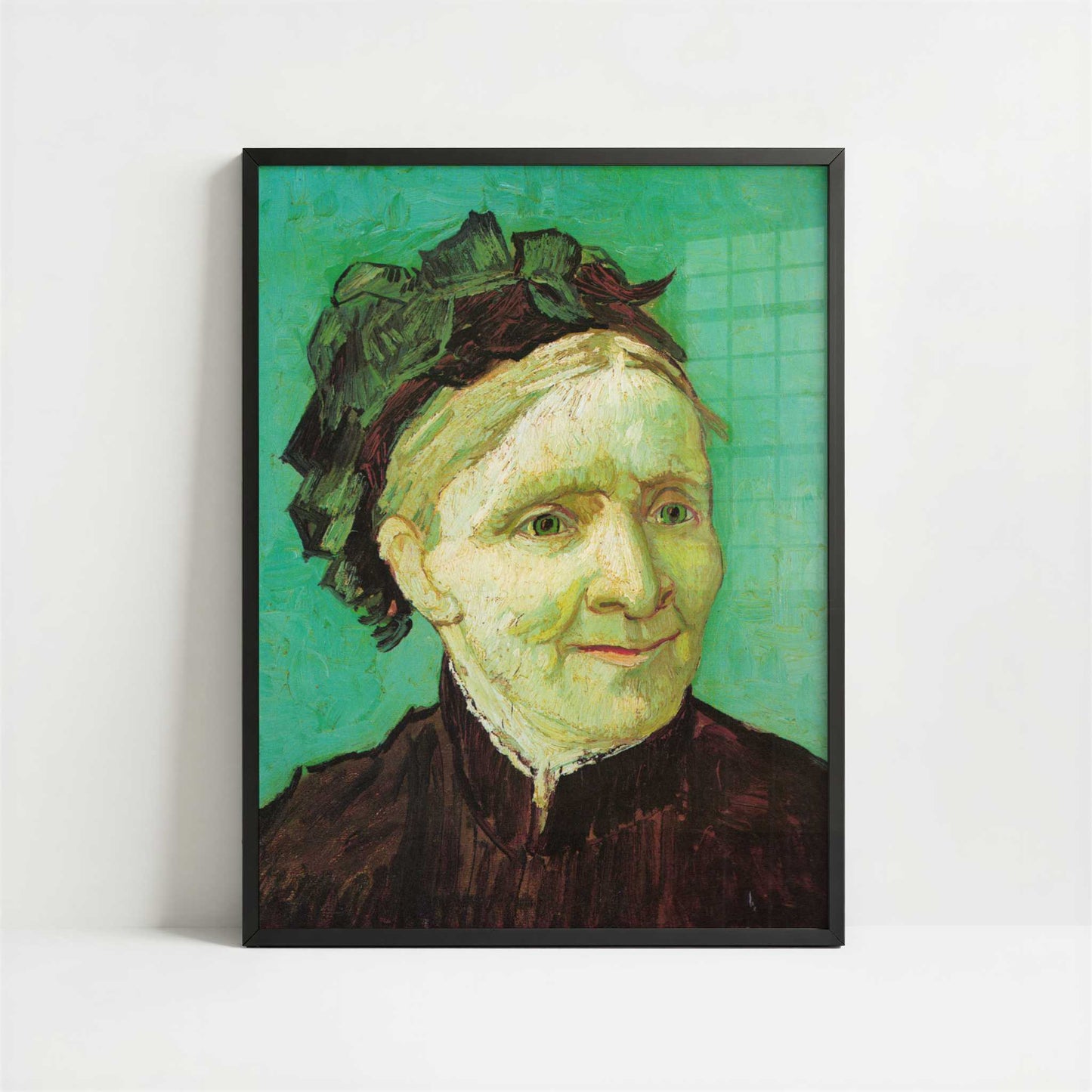 Portrait of Van Gogh's Mother (1888) by Vincent van Gogh – Art Print - Art print in black frame
