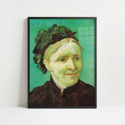 Portrait of Van Gogh's Mother (1888) by Vincent van Gogh – Art Print - Art print in black frame