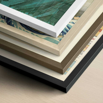 Portrait of an Actor (1888) by Van Gogh – Art Print - Close-up detail of the different frames