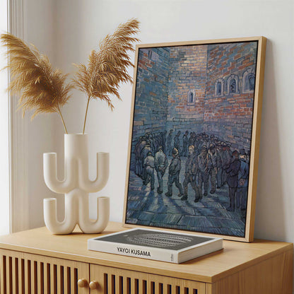 Framed Canvas - Framed canvas in a stylish interior setting