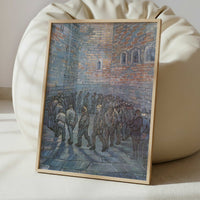 Prisoners' Round (1890) by Van Gogh – Art Print - Interior inspiration