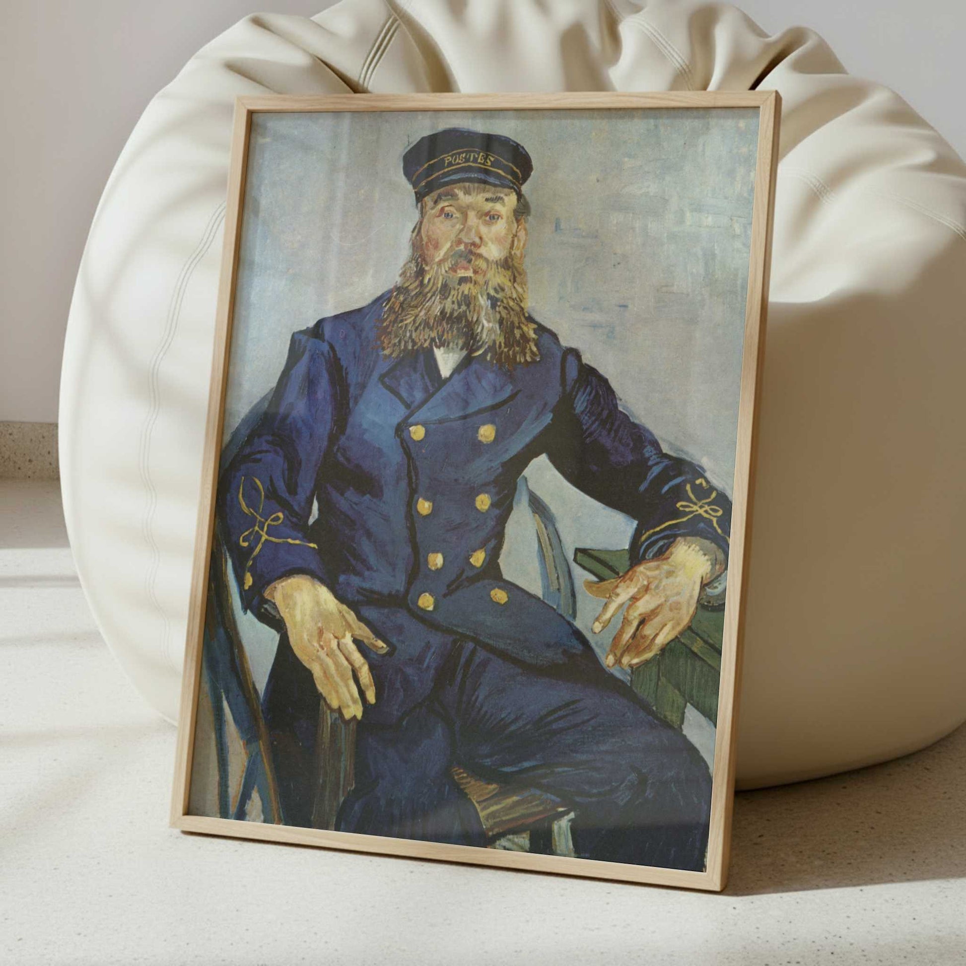 Roulin the Postman (1888) by Vincent van Gogh – Art Print - Interior inspiration