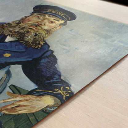 Roulin the Postman (1888) by Vincent van Gogh – Art Print - Close-up detail of the art print