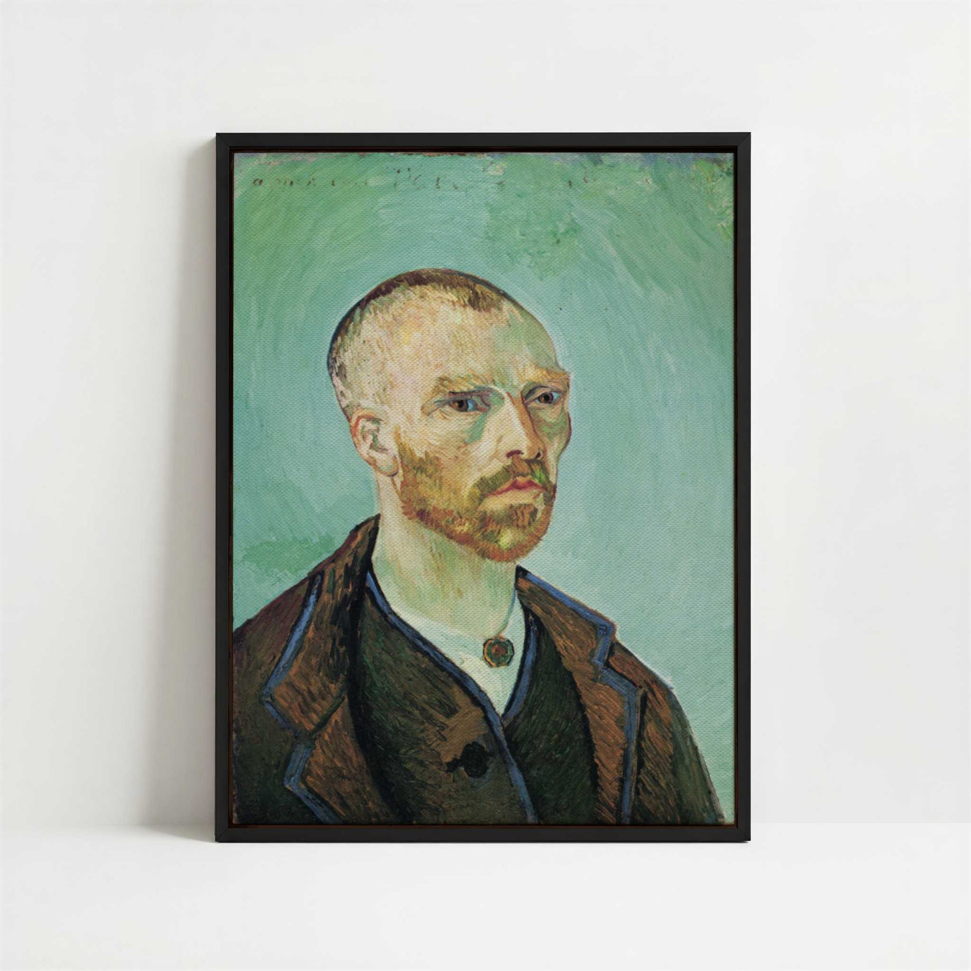 Framed Canvas - Framed canvas in black frame