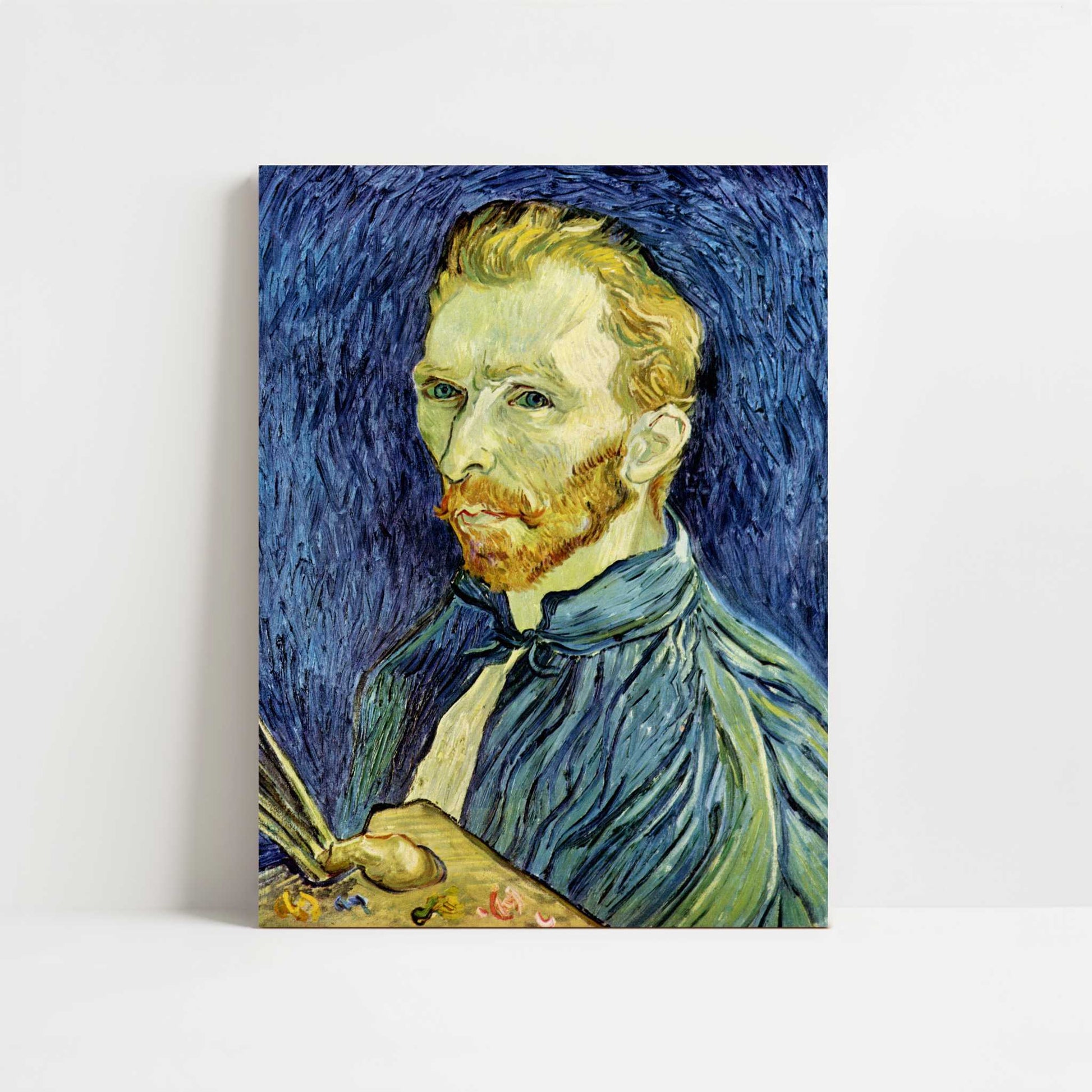 Self-portrait (1889) by Vincent van Gogh – Art Print - Unframed art print