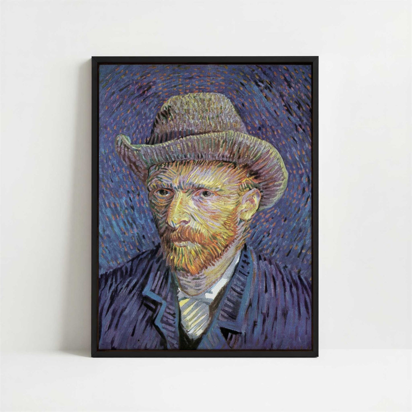 Framed Canvas - Framed canvas in black frame