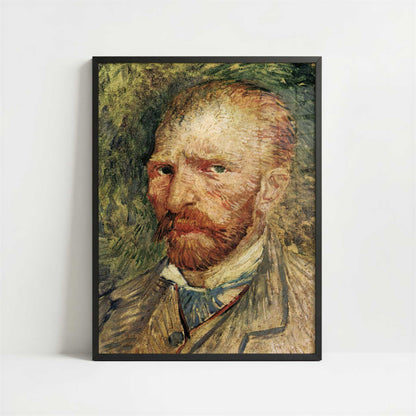 Self-portrait 2 (1887) by Vincent van Gogh – Art Print - Art print in black frame