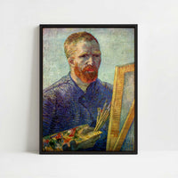 Framed Canvas - Framed canvas in black frame