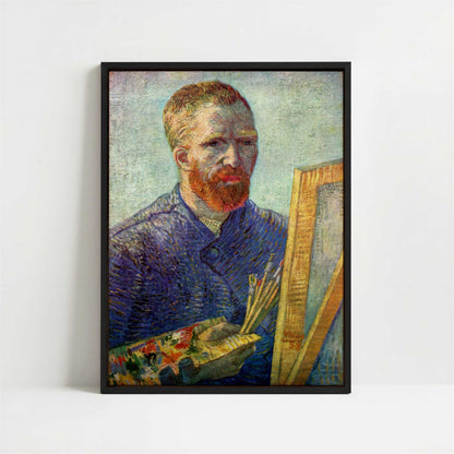 Framed Canvas - Framed canvas in black frame