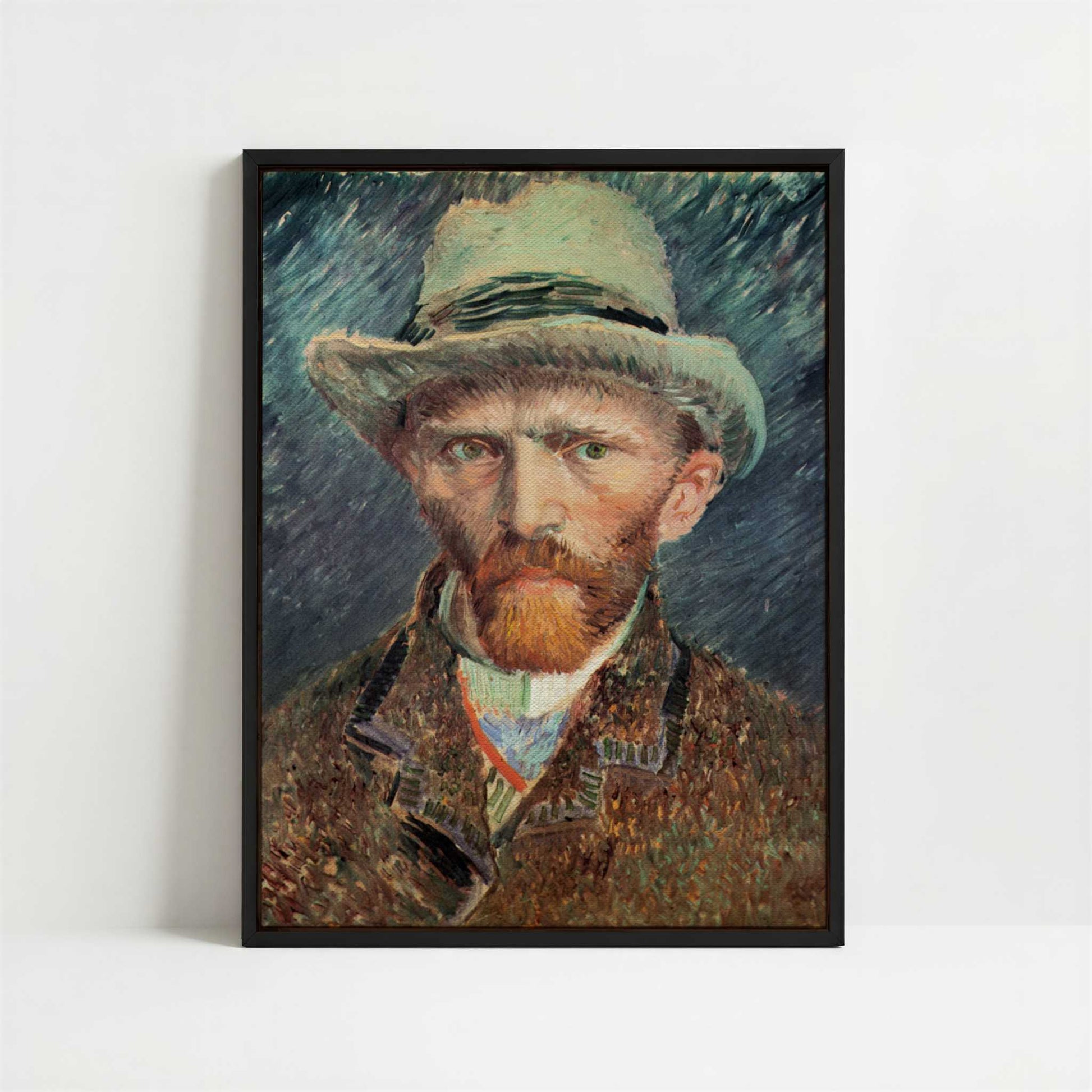 Framed Canvas - Framed canvas in black frame