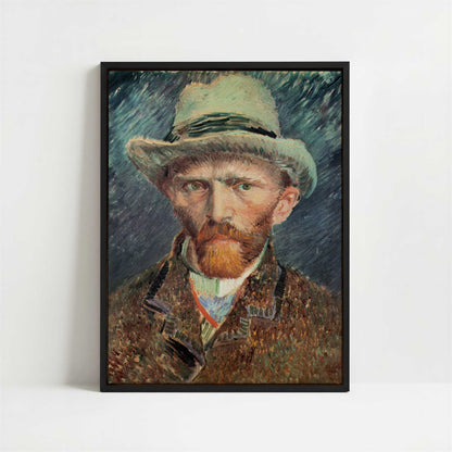 Framed Canvas - Framed canvas in black frame