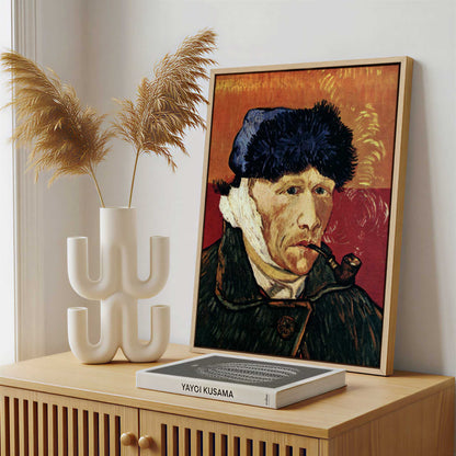 Framed Canvas - Framed canvas in a stylish interior setting