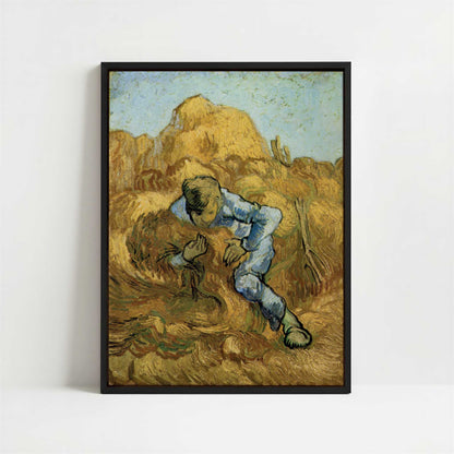 Framed Canvas - Framed canvas in black frame