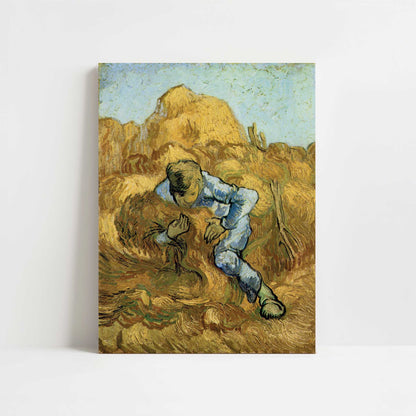 Sheaf Binder (1889) by Vincent van Gogh – Art Print - Unframed art print