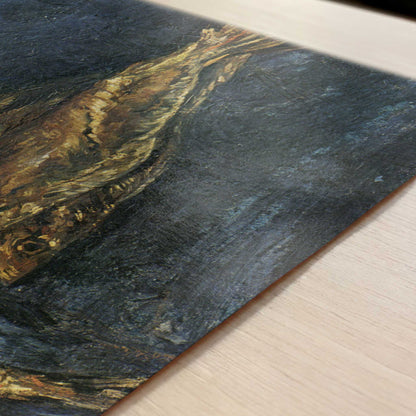 Smoked Herrings (1886) by Vincent van Gogh – Art Print - Close-up detail of the art print